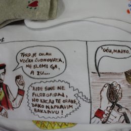 Ručno oslikana majica