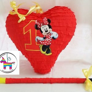 Pinjata (Piñata) srce Minnie