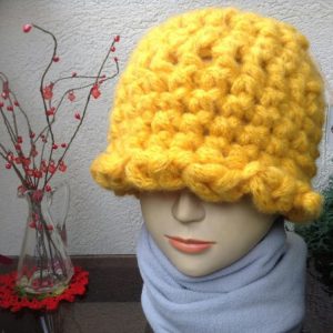 Puf kapa SUNCE / Unique Puff hat SUN