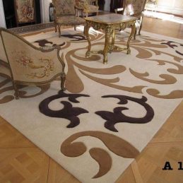 Ručno taftovani vuneni tepih