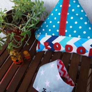 Komplet jastuk brodic i marama - portiklica